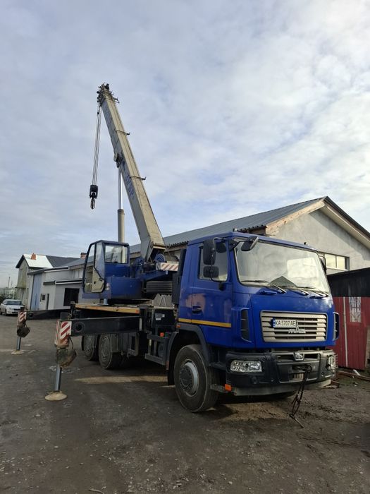 Автокран машека 28м.25тонн, Ірпінь  Буча Стоянка
