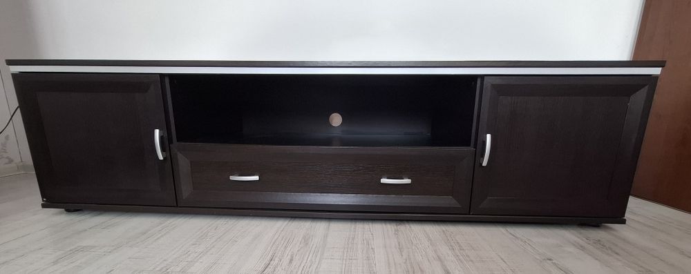 Szafka pod RTV 180cm + nadstawka + półka