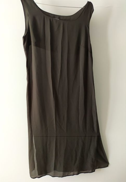 ИТАЛЬЯНСКОЕ Зелёное Платье женское хакки хаки летнее платье сарафан