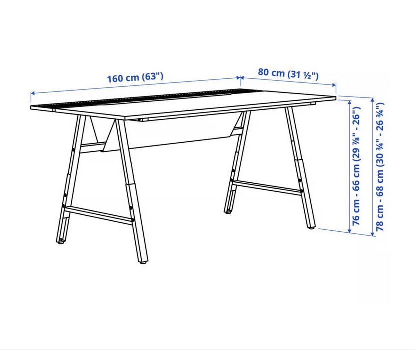 Mesa gamer IKEA.