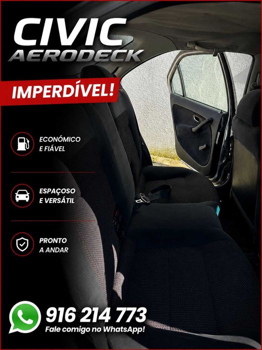Civic Aerodeck 98 baixa kilometragem IMPERDÍVEL