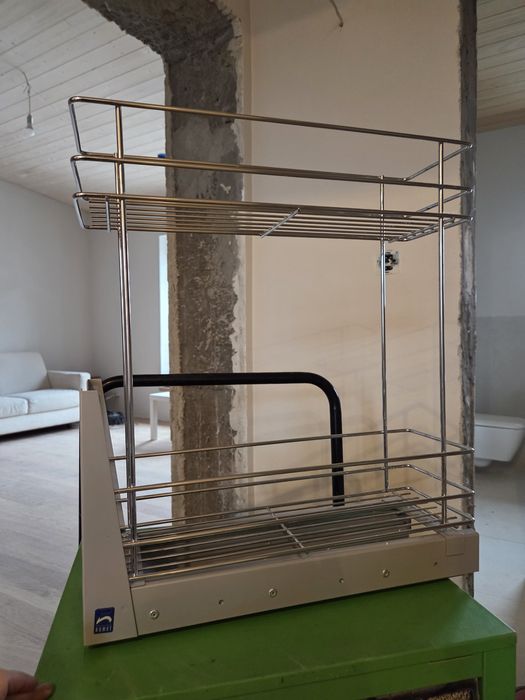 Wysuwany kosz cargo 15 cm do szafki 20 cm NOMET