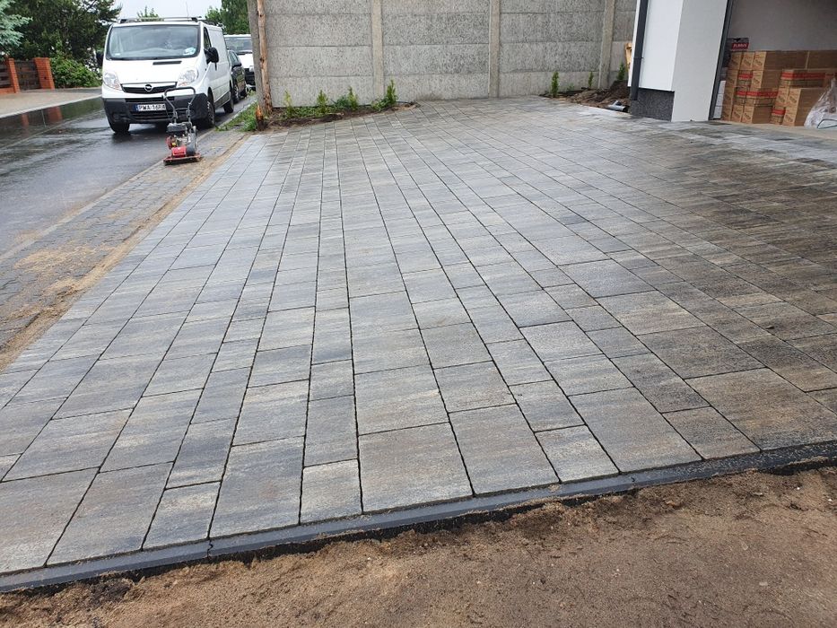 Kostka brukowa ,Układanie kostki brukowej , montaż płotów