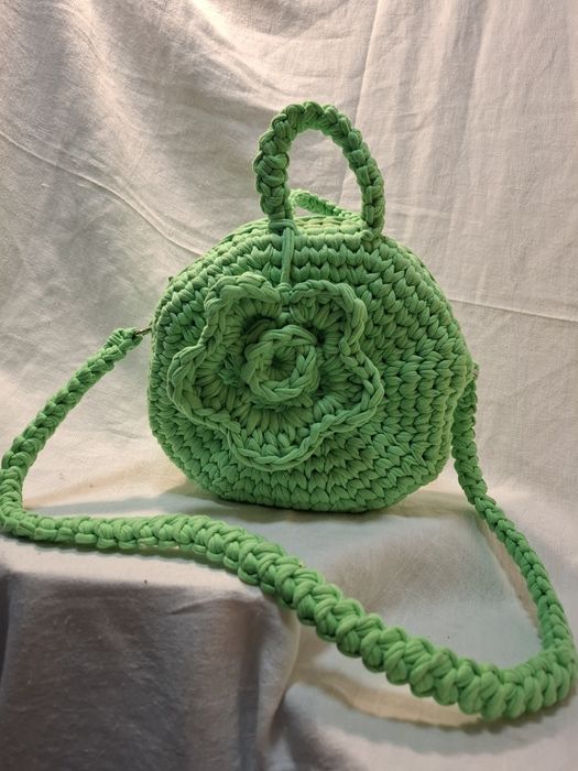 Ręcznie robiona torebka na szydełku- Unikat handmade!!!