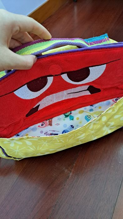 Mochila Divertidamente Reversível - Criança Disney, Como nova