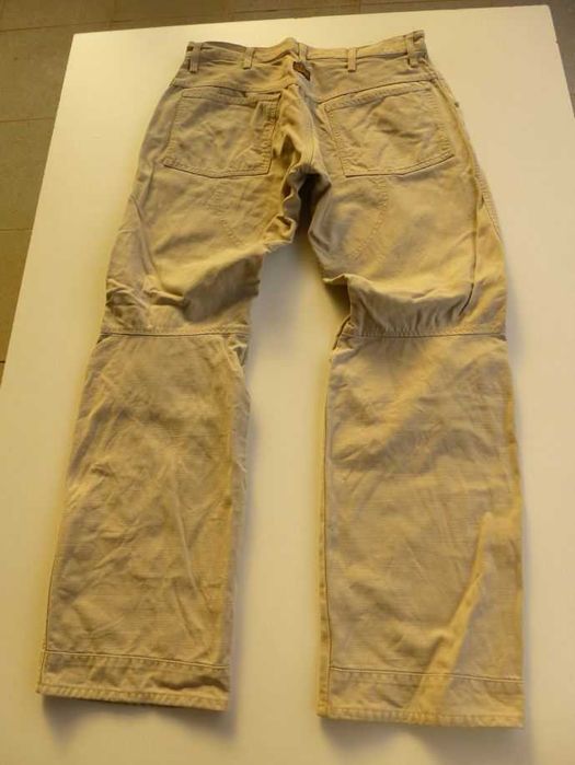 G-Star Jeans Elwood Raw Denim, sand, em bom estado, 33/34