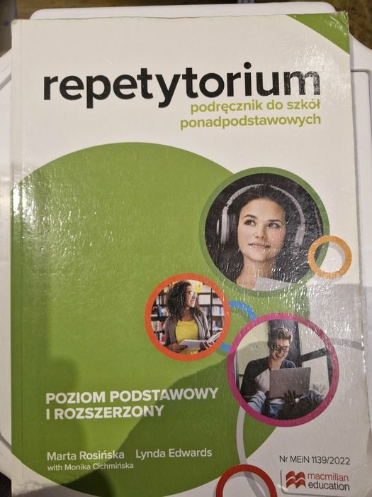 Repetytorium do języka angielskiego, poziom podstawowy i rozszerzony