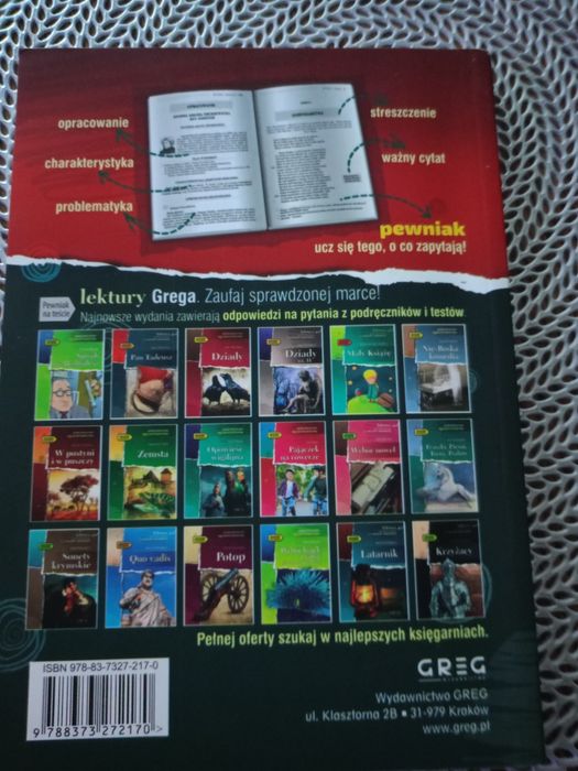 Sprzedam książkę Balladyna