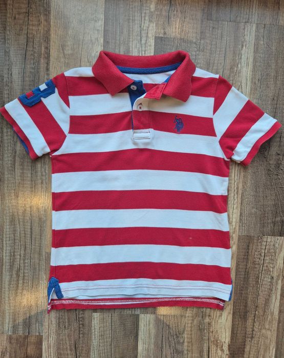 U.S. Polo ASSN - koszulka polo r. 110/116 ( 5- 6 lat).