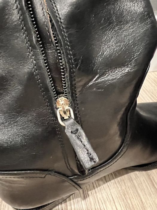 Шкіряні чоботи Massimo Dutti