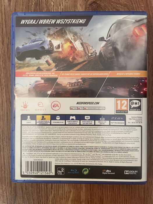 Need for speed payback ps4