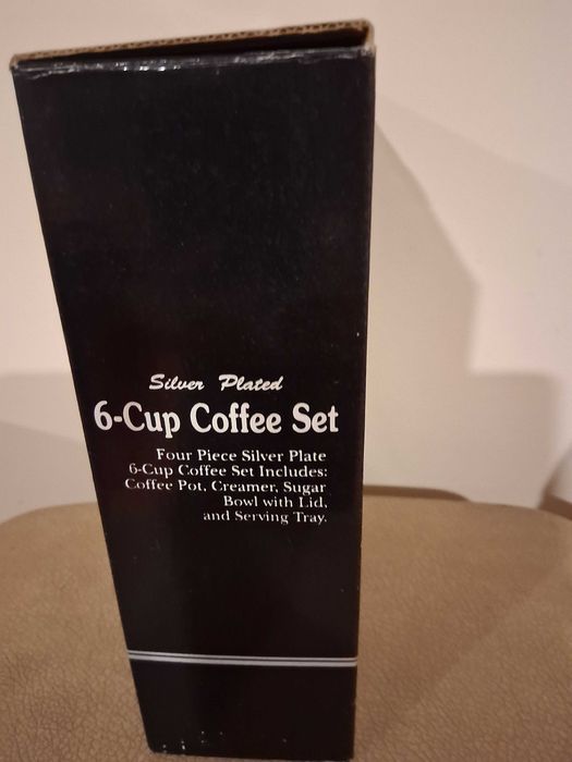 Mini Coffee Set Silver Plated