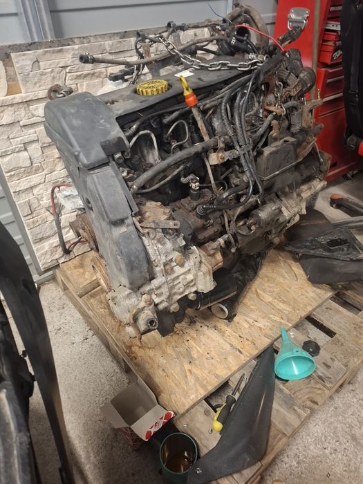 Silnik+skrzynia fiat ducato 2.8 jtd  02-06   265 tys km  pompa bosch