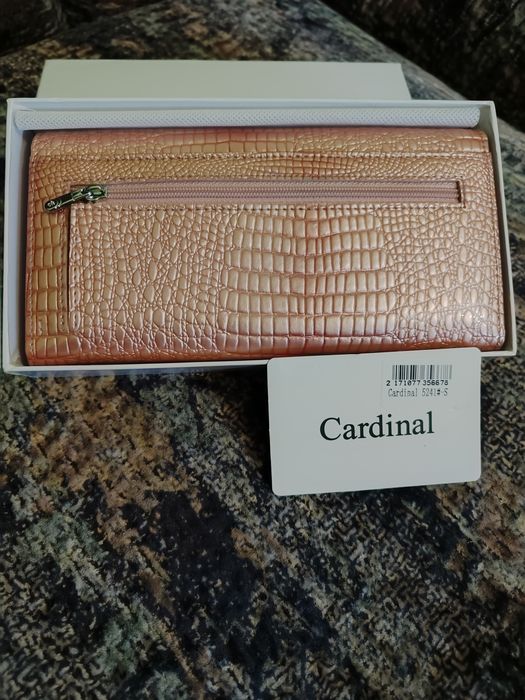 Жіночий гаманець, натуральна лакована шкіра, новий