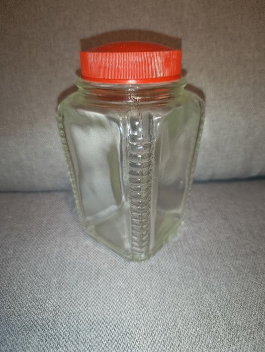 Frasco de Mercearia Vintage Mel ou Rebuçados