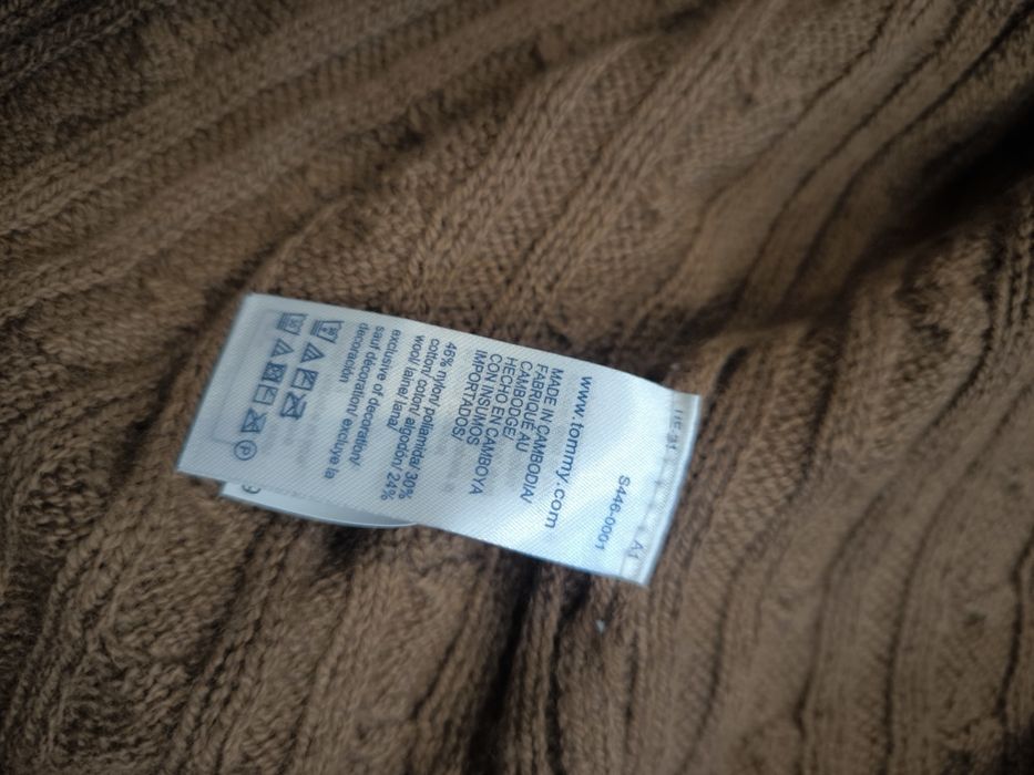 Свитер Tommy Hilfiger L-XL 48-50-52 с шерстю и кашемиром
