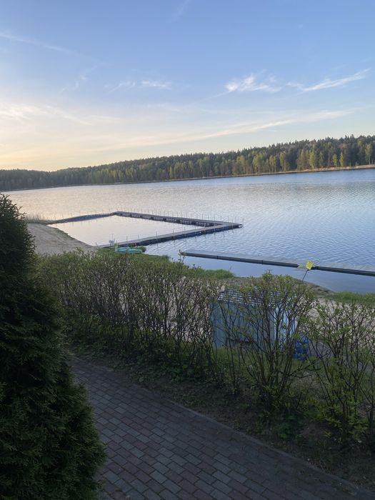 Domek letniskowy nad jeziorem Gołdap leśny zakątek