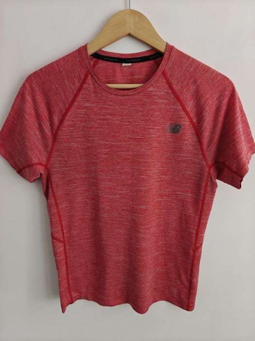 New Balance koszulka sportowa damska logowana M/L