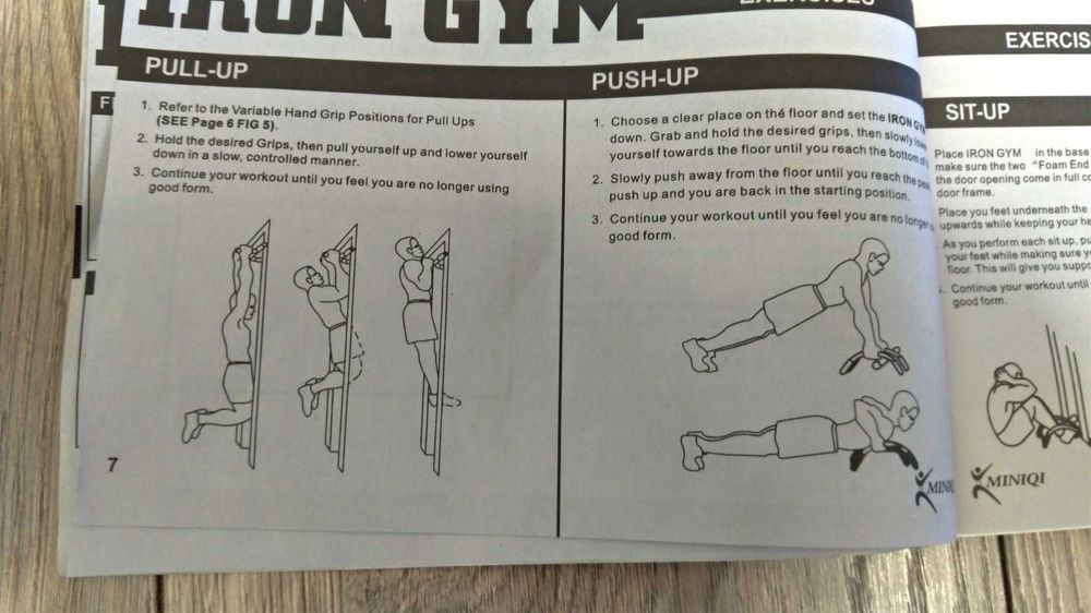 Iron Gym, Айрон Джим тренажер турнік бруси, пінорезина