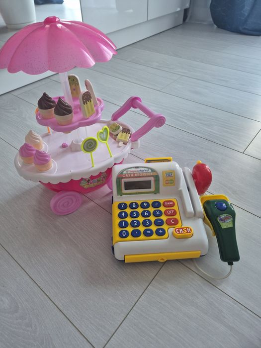 Zestaw zabawek kasa fiskalna