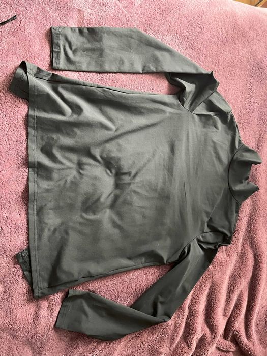 Bluzka z golfem czarna Shein rozmiar S boho o ciekawym kroju