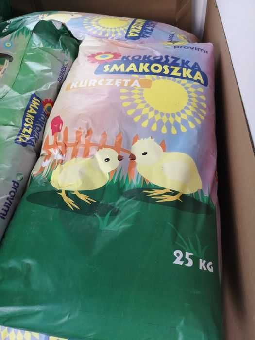 Pasza Kokoszka Smakoszka Nioska, Brojler,Kurczęta, Kaczka, Indyk,Gołąb