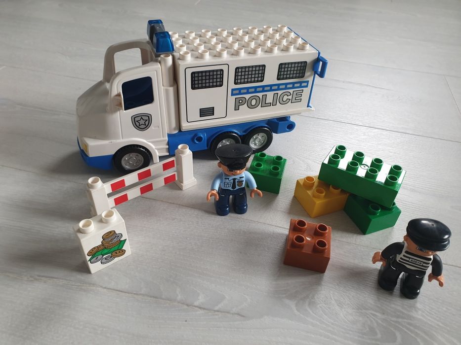 Zestaw klocków LEGO DUPLO bardzo duży POLICJA, CARS