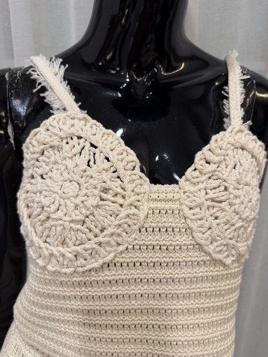 Komplet MASSIMO DUTTI szydełkowy