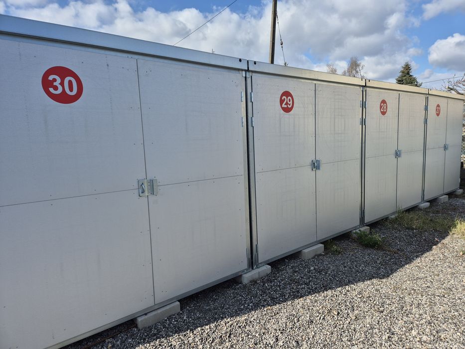 Samoobsługowy magazyn do wynajęci 2m2, 3m2, 6m2, 12m2