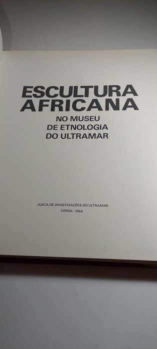 Escultura Africana no Museu de Etnologia do Ultramar (1968)