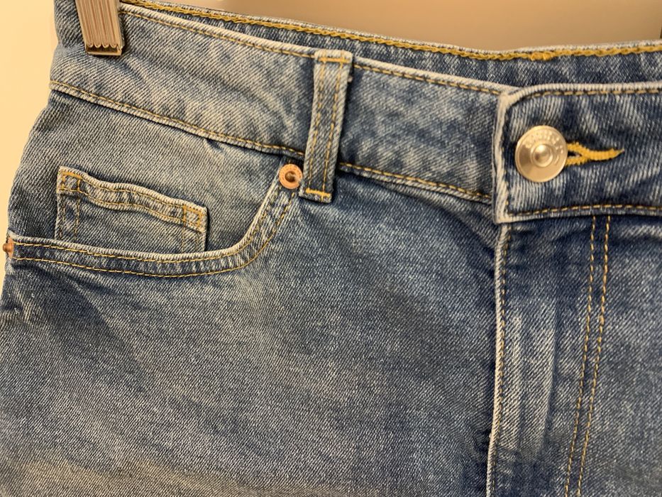 Spodenki damskie dżinsowe H&M, r.38