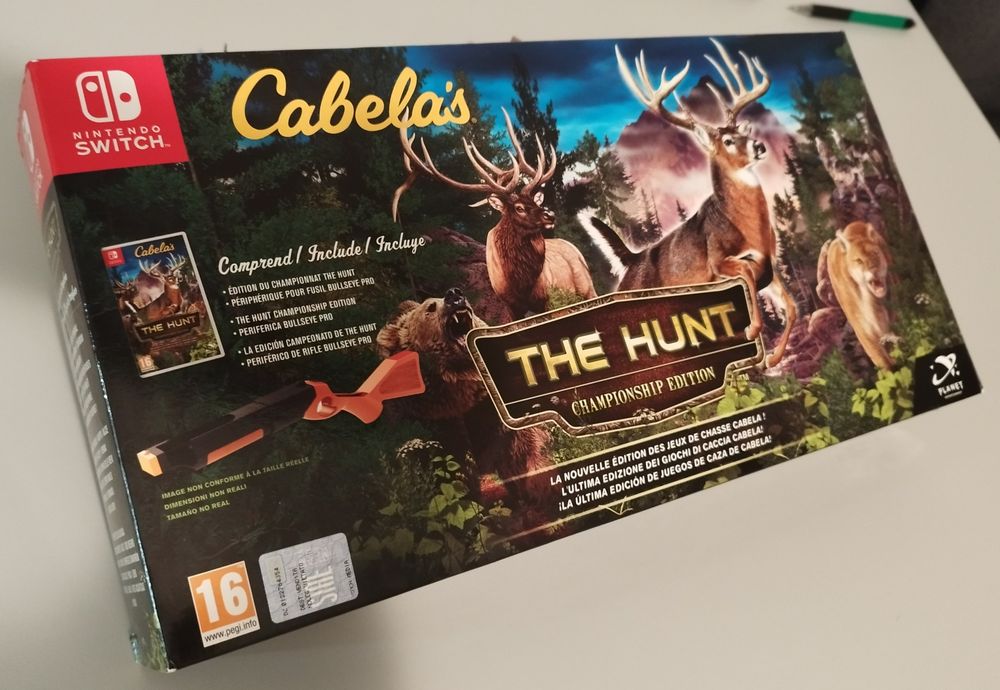 The Hunt Championship Edition w/ gun (Nintendo Switch)64552041311875122