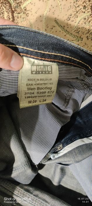 Джинси Mustang темно сині