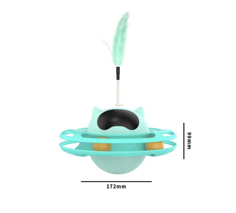 игрушка для животных, кошки , крутящаяся игрушка-неваляшка для кошек