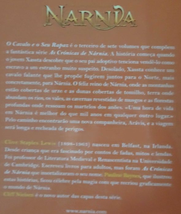 As Crónicas de Nárnia - O Cavalo e O Seu Rapaz