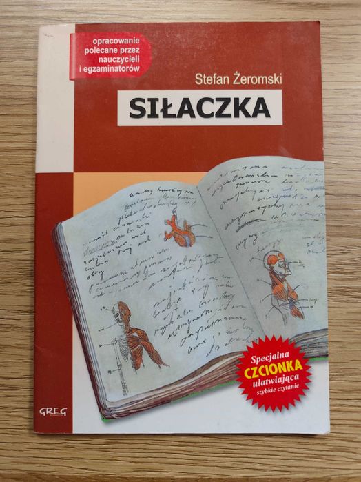 Siłaczka, książka, lektura
