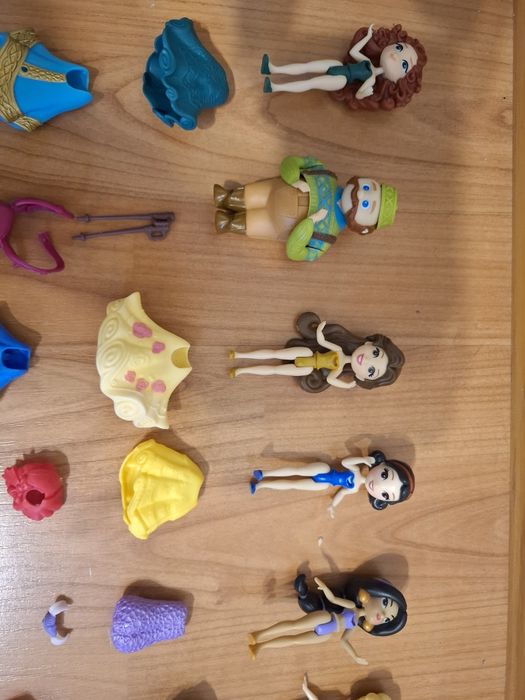 Mini księżniczki księżniczka disney zestaw