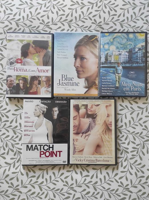 Coleção DVDs Woody Allen