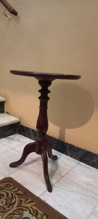 Mesa redonda madeira maciça