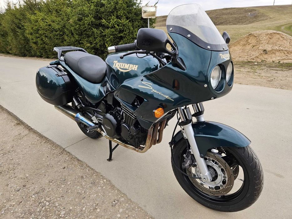 Triumph Sprint 900 Executive /Grzane manetki /Kufry /Bagażnik /Scottoiler /Transport