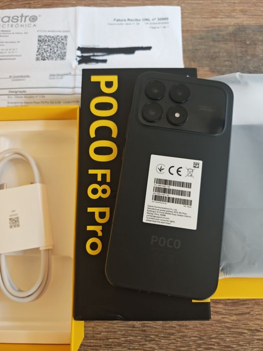 Xiaomi Poco F8 Pro 5G 6.59" 12GB/256GB Preto Seminovo, C/Garantia Aceito Retomas