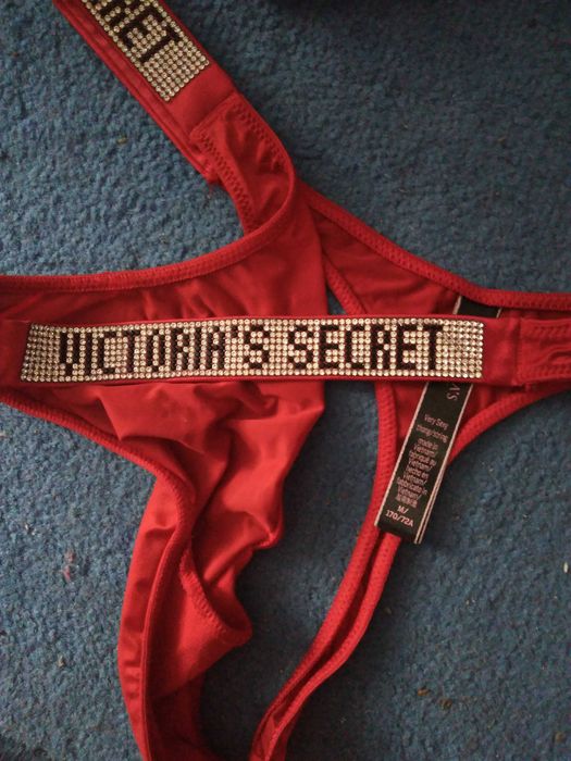 Strój dwuczęściowy victoria secret majtki biustonosz plażowy bikini