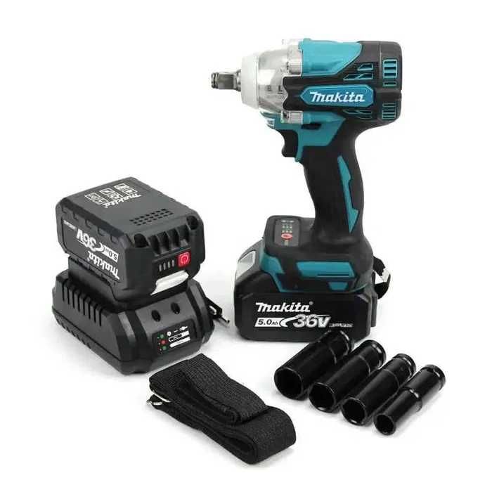 Акумуляторний гайковерт аккумуляторный Makita DTW301 48V 6Ah ударний