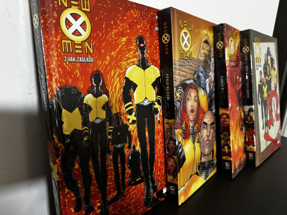 New X-MEN – tomy 1–4 | Komplet | NOWE W FOLII