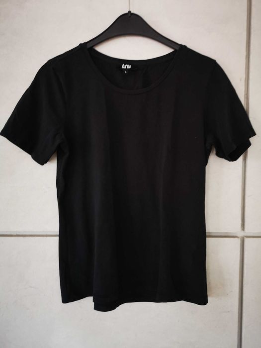 TRU czarny t-shirt r. 40/L