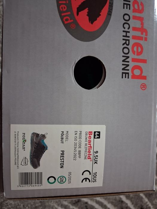 Obuwie ochronne Bearfield