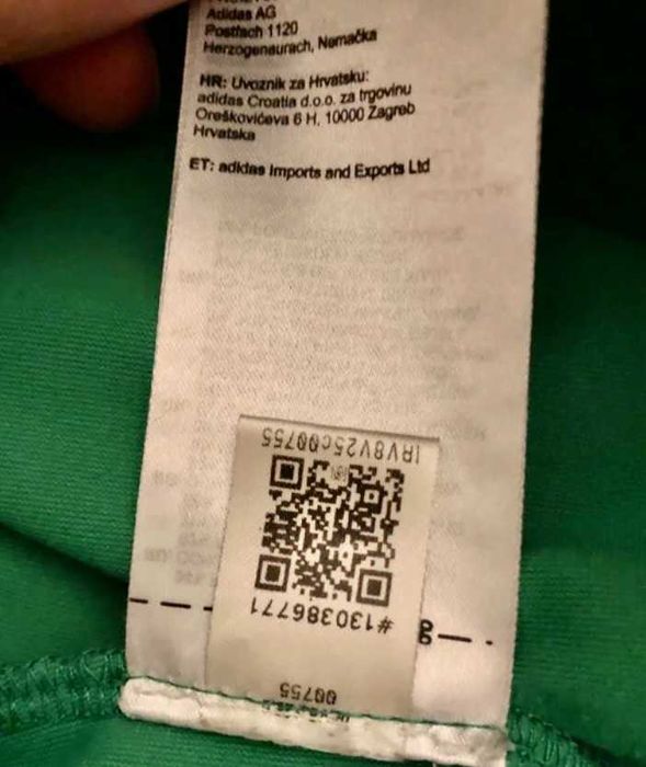 ADIDAS Welurowa z kapturem IB2047, 38 40 monogramowym wzor