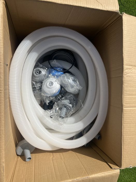 2 filtros piscina e acessorios.