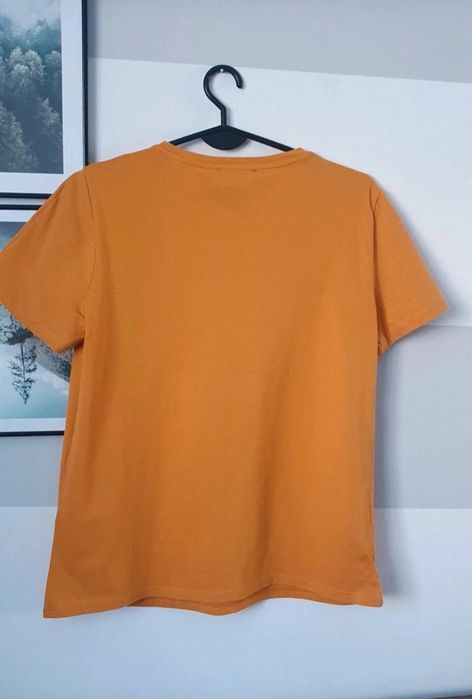 T-shirt bawełniany New Look L-XL