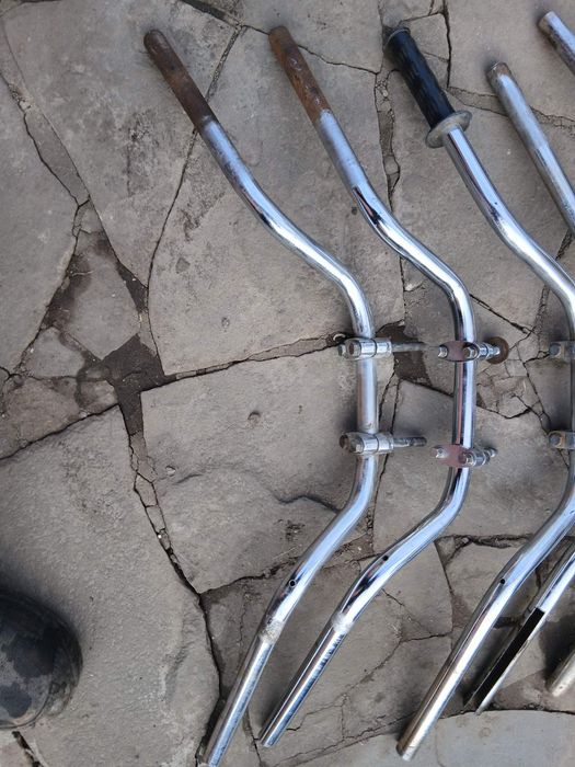 Кермо   з кріпленням  мотоц. ІЖ2-5  -нікель відмінний стан